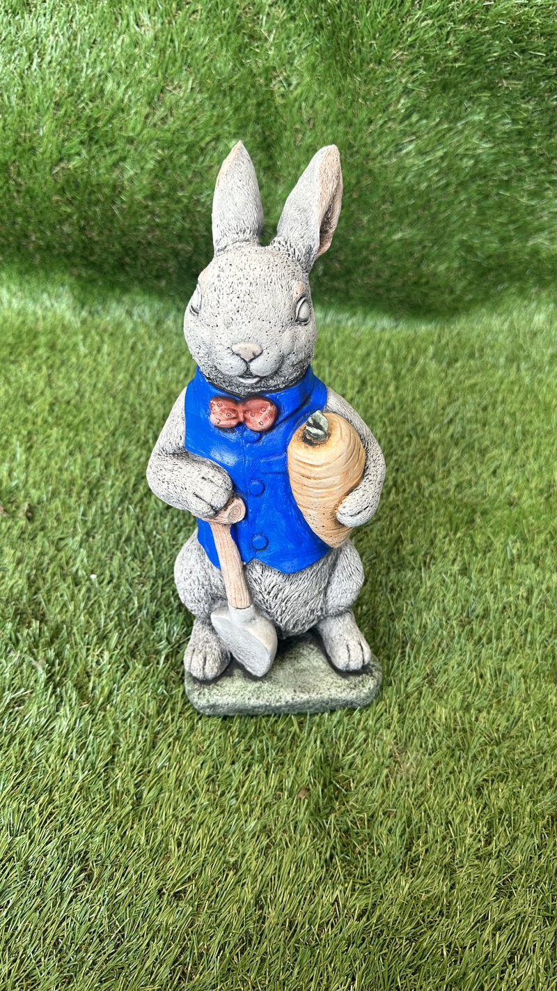 Blue Coat Rabbit & Carrot
