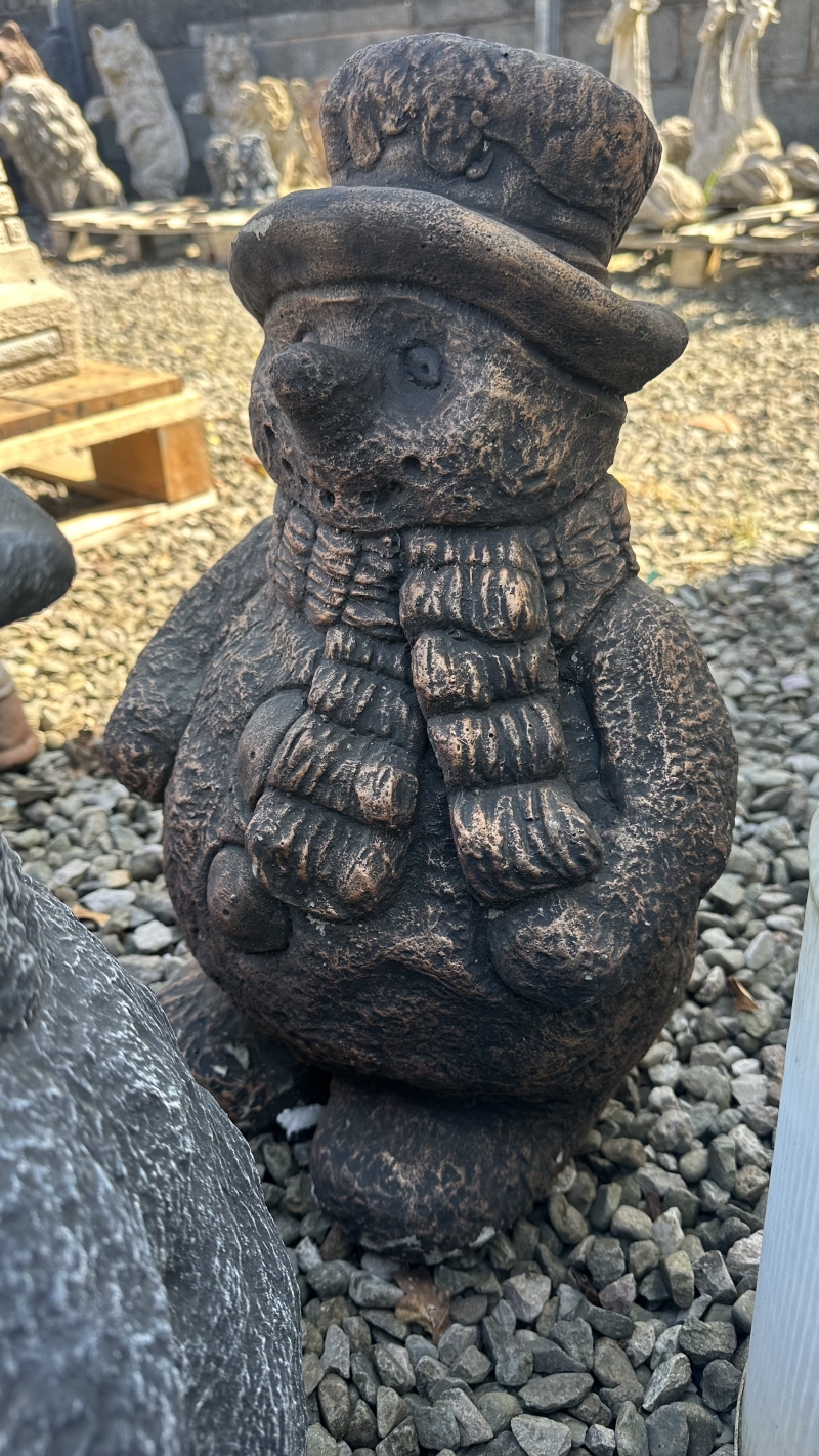 Large snow man